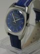 Blaue Gub Glashütte Spezmatic Werk 75 Armbanduhren Bild 1