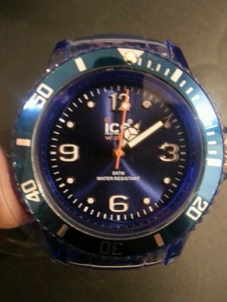 Ice Watch Uhr Blau Kunststoff Unisex Bild