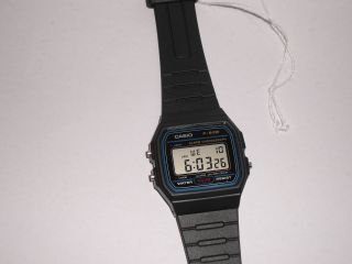 Casio F - 91w Herren Armbanduhr Bild