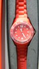 Stylische Lolli Clock Armbanduhr In Rot,  Ovp Trendy Armbanduhren Bild 2
