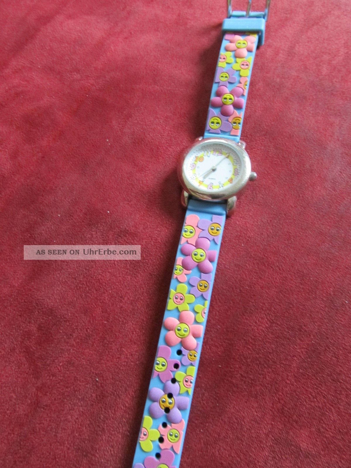 Kinder Armbanduhr Für Mädchen Blumen Armbanduhren Bild