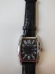 Klassisch Elegant Wempe Damen Uhr Lederarmband Quarz Edelstahl Armbanduhren Bild 6