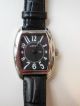 Klassisch Elegant Wempe Damen Uhr Lederarmband Quarz Edelstahl Armbanduhren Bild 8
