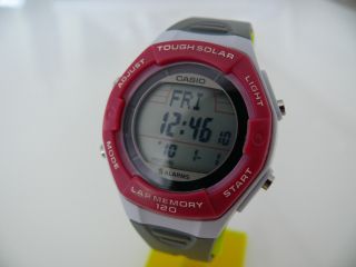 Casio Lw - S200h 3197 Damen Tough Solar Sport Chrono Armbanduhr Watch Bild