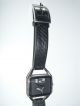 , Tolle Puma Armbanduhr,  Schwarz/silber,  Lederarmband,  Wie Armbanduhren Bild 1