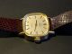 Omega Geneve,  Damen Armbanduhr,  Vintage 60er Jahre,  Mit Lederband Armbanduhren Bild 3
