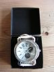 Damen Quartz Strass Leuchtend Pointer Armbanduhr Uhr Kunstleder Weiß Armbanduhren Bild 1