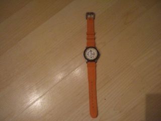 Esprit Schöne Zifferblatt Zahlen Armbanduhr In Toller Farbe Orange Hingucker Bild