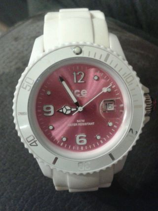 Ice Watch Uhr (weiß - Rosa) Bild