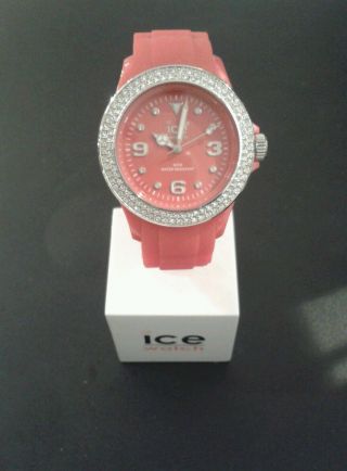 Ice Watch Uhr,  Silikon Kunststoff Red/silver Sili Unisex Bild