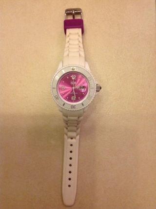 Ice Watch (mini) In Weiss/pink Zu Verkaufen Bild