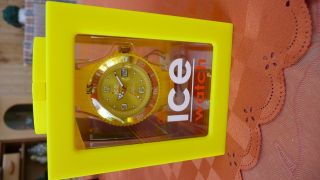 Armbanduhr Ice Watch Si.  Yw.  U.  S.  09 Yellow Gelb.  Nagelneu Und Ungetragen Bild