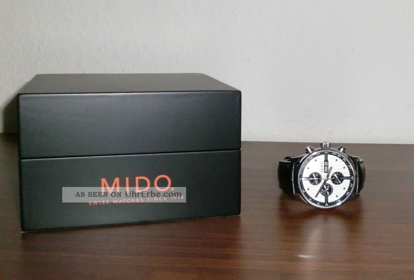 Mido Multifort Chronograph Uhr Incl 2.  Armband Neuwertig Armbanduhren Bild