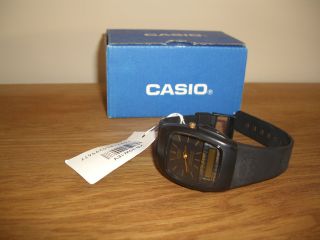 Casio Armbanduhr Data Bank Ab 30w Telememo 20 Water 50mresist Bild