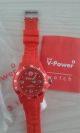 Shell V - Power Watch Armbanduhr Rot & Unbenutzt Uhr Ovp Armbanduhren Bild 1