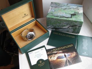 Rolex Explorer Ii Ref.  16570 Mit Box,  Papieren Lc 100 Von Privat Bild