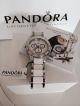Pandora Uhr Imagine Grand Lp 659 & Keramik Echter Diamant Guess It Armbanduhren Bild 3