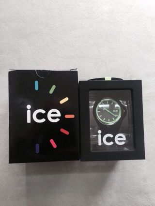 Ice Watch Ice - Crazy Unisex Armbanduhr Grün/schwarz Bild