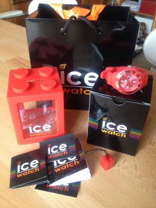 Ice Watch - - Red Small - - Rot - - Mit Ovp Bild