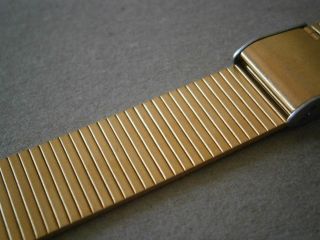 Gub Glashütte Goldenes Edelstahl Armband Bison Spezimatic Spezichron Bild