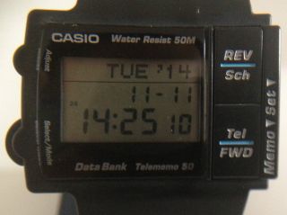 Casio Db - 57w Illuminator Alarm Chronograph Unbenutzt Ovp Anleitung Rar Nos Bild