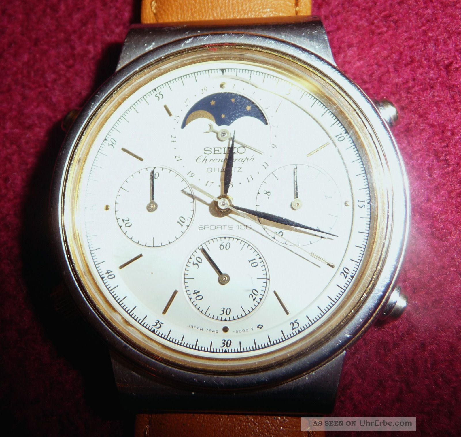 Seiko Chronograph Armbanduhren Bild