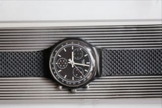 Swatch Chronometer Schwarz Bild