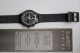 Swatch Chronometer Schwarz Armbanduhren Bild 2