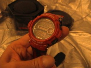 Casio Armbanduhr G - Shock Gd - 200 Rot/ Schwarz Modul 3267 Bild