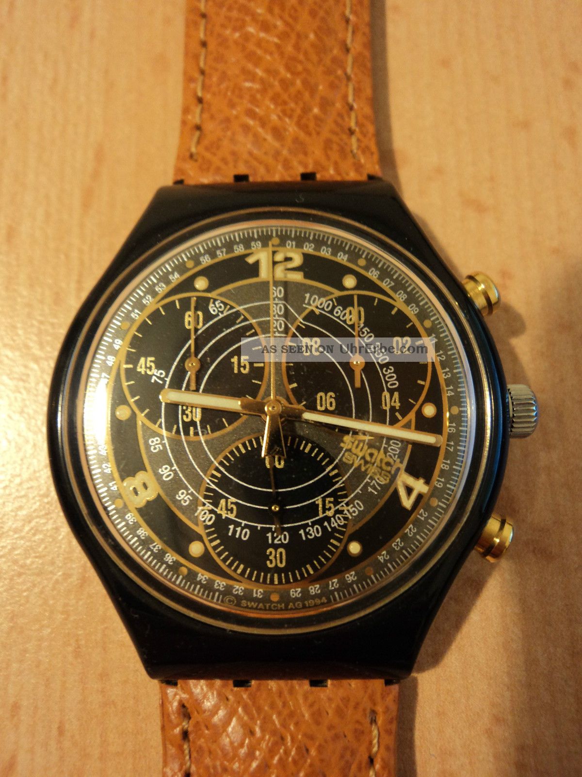 Swatch Uhr (chrono Count Scb113) 1994 Armbanduhren Bild