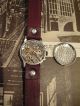 Seltener Heuer Schaltradchronograph / Militär Um 1940,  Edelstahl,  Landeron 13 Armbanduhren Bild 3