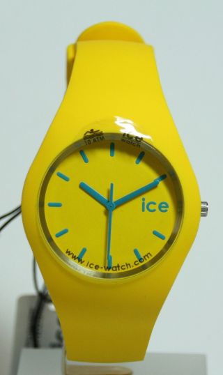 Ice Watch Ice.  Yw.  U.  S.  12 Ice Yellow Blue Unisex Uvp:69,  00€ Bild