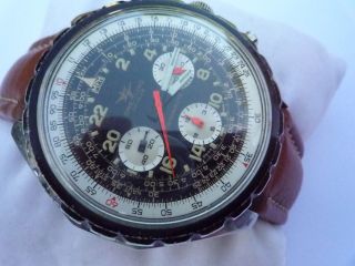Breitling Chronograph 0819 24 H Uhrwerk Cosmonaute Bild