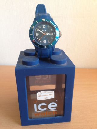 Ice Watch In Blau Mit Orginalverpackung Bild