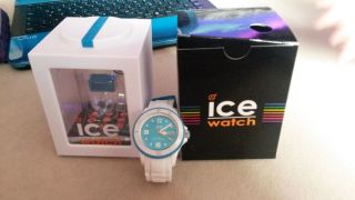 Ice Watch Armbanduhr In Weiß/türkis Bild