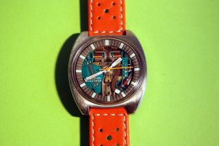 Bulova Accutron Spaceview N0,  Neues Armband,  Accucell - 1 Batterie Bild