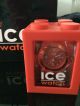 Ice Watch Sili Red Big Rot Si.  Rd.  B.  S.  09,  Ovp Neuwertig Armbanduhren Bild 5
