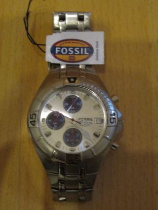 Fossil,  Edelstahl Uhr,  Serie Blue,  Ch - 2356 Bild