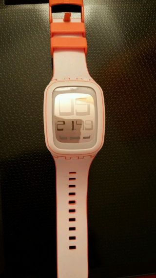 Swatch Digital Touch - Weiss - Orange RaritÄt Bild