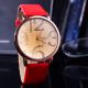 Modern Women Red Pu Leather Band Four Numbers Casual Wristwatch Hot Armbanduhren Bild 7