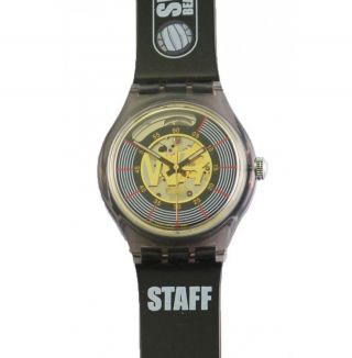 Swatch Automatik (saz106c) Edwin Moses / Fivb 07 Staff Selten Sammler Bild