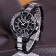 Schwarz/weiß Stahl Led Licht Quarz Sport Zifferblatt Armbanduhr Watch Unisex Armbanduhren Bild 1