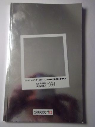 Swatch The Art Of Changing 1994 Swatch Buch Katalog Bild