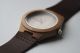 Handgemachte,  Moderne Armbanduhr,  Bambus Und Leder,  Box,  Analog Wood Lovers Armbanduhren Bild 7