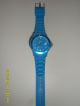 S.  Oliver Silikon Uhr Mit Datum Unisex Ice Blau 5 Atm Neuwertig Armbanduhren Bild 1