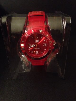 Ice Watch Armbanduhr,  Unisex,  Verpackt,  Rot Bild