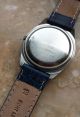 Junghans Armbanduhr Dunkles Lederband Retro 80er Jahre Armbanduhren Bild 4