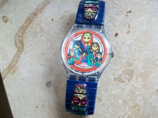 Swatch Matrjoschka Uhr Wie Bild