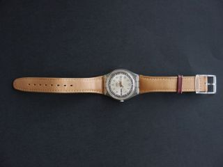 Swatch - Uhr,  Lederarmband Bild