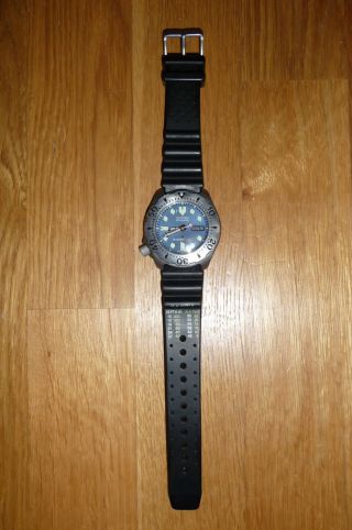 Citizen Promaster Titan Blue Diver Automatik Armbanduhr Taucheruhr Bild